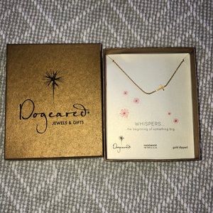 Gold Dipped Cross Necklace